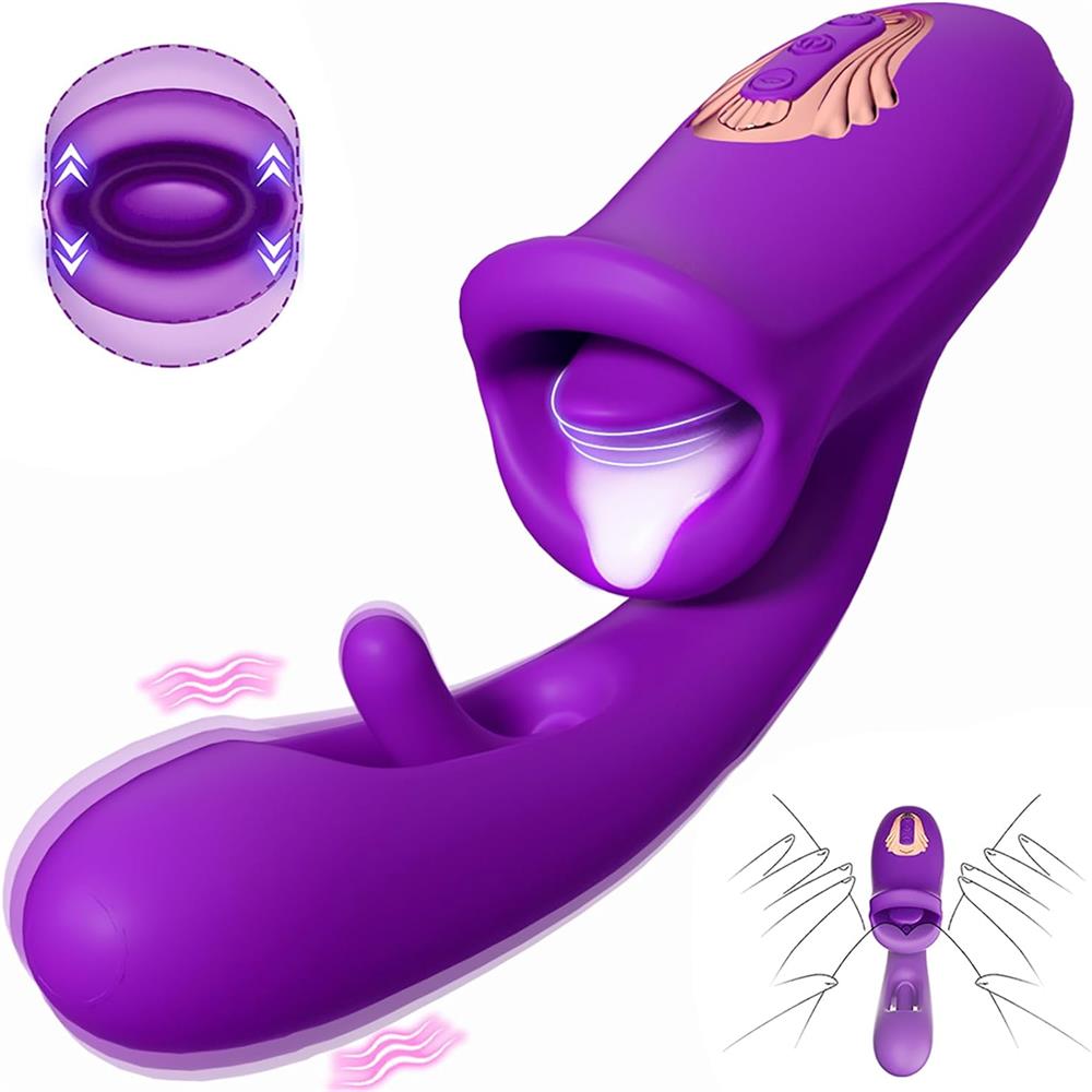 Amara - G Spot Flapping Vibrator with Tongue