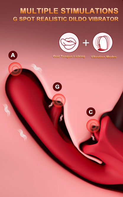 Amara - G Spot Flapping Vibrator with Tongue