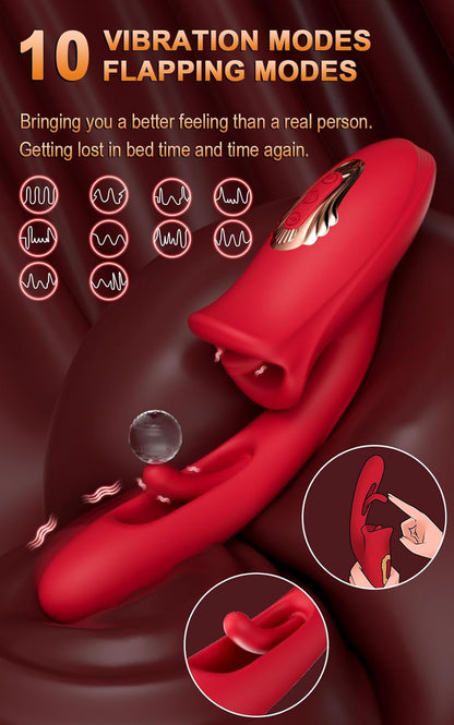 Amara - G Spot Flapping Vibrator with Tongue