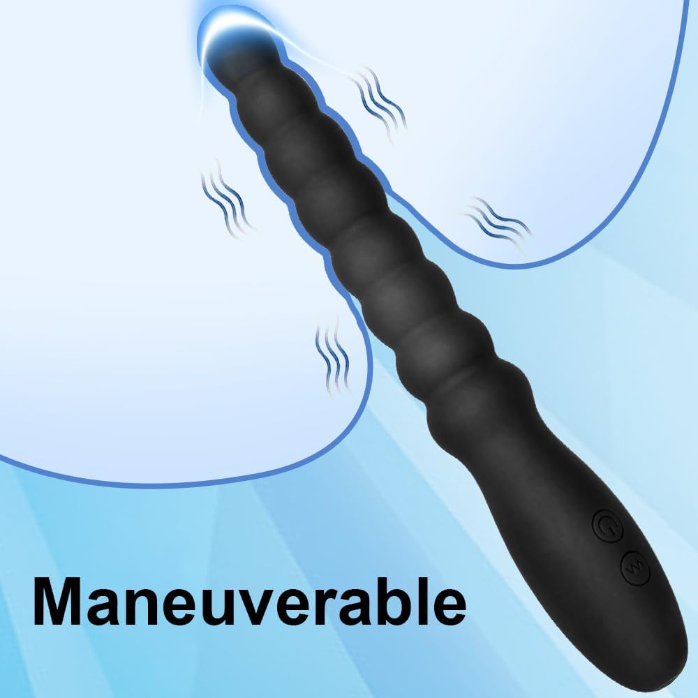 Halo Vibrating Anal Beads Butt Plug G-spot Stimulator