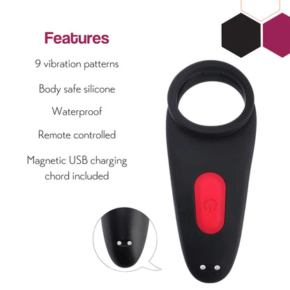 Pulsey - Vibrating Girth Enhancer Penis Sleeve