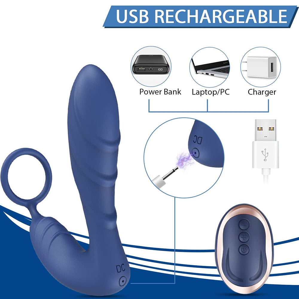 Rumba | Vibration Dual-Motor Prostate Massager With Penis Ring