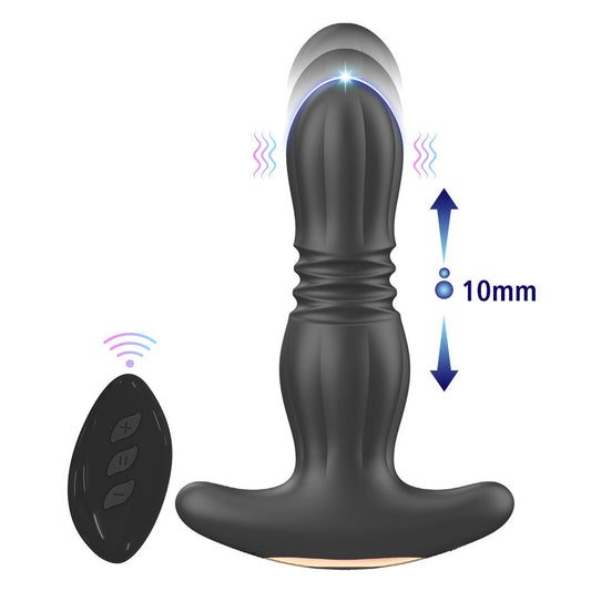 Excited Elf - Thrusting Butt Plug with Remote Control
