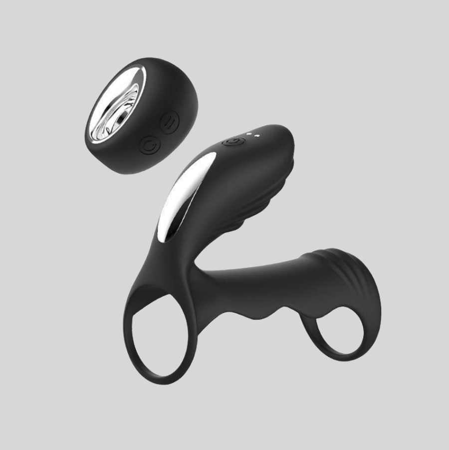 Fuzzy | 12 Vibration Modes Remote control Penis Ring