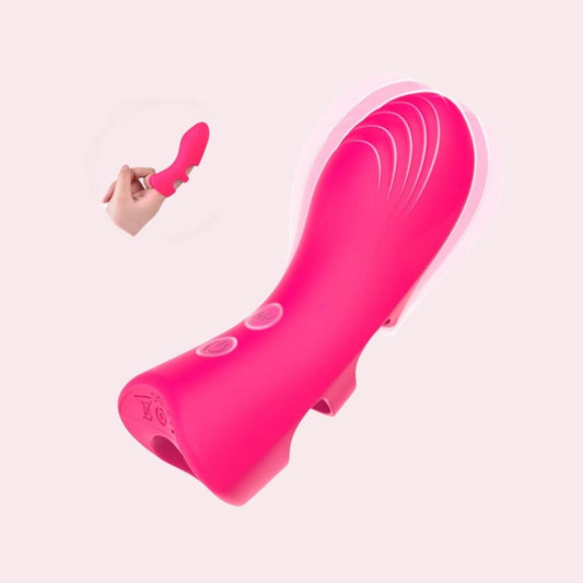 Finger Sex Toy & Heating Clitoral G-Spot Nipple Butterfly Vibrators for Women or Couples