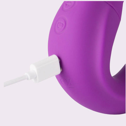 LILI G Spot Vibrator With Rotating Head & Tongue Vibrator