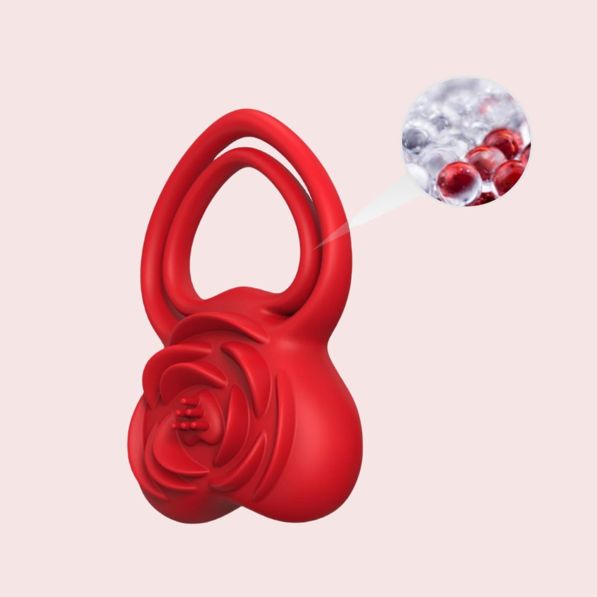 LoveHeart - Vibrating Cock Ring with Clitoral Stimulator