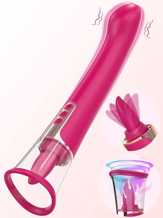 FantasyDream - Ultimate Pleasure Double Ended Tongue Clit Vibrator