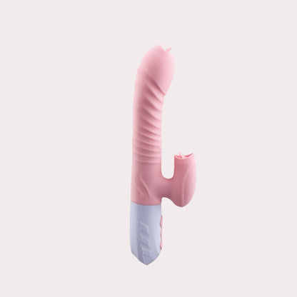 Lush | 2 Tongues Licking G-Spot Rabbit Stimulator Vibrator