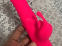 RRide Thrusting Dildo Rabbit Vibrator - Silicone Clitoral Stimulator For Women Or Couple