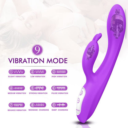 ProvocativeBunny - G Spot Rabbit Vibrator with Heating Function