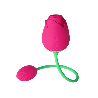 FairyRose | Super Quiet Rose Sucking Vibrator with Egg