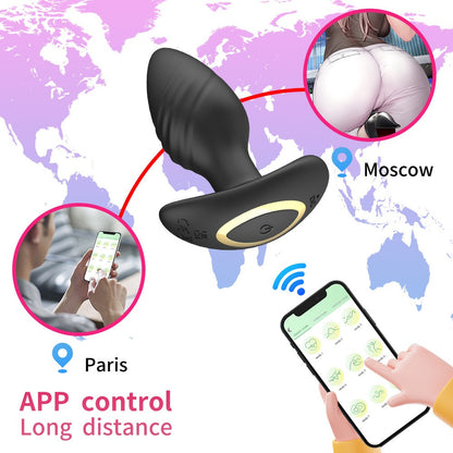 Moca - Vibrating Anal Butt Plug (with app controlled)