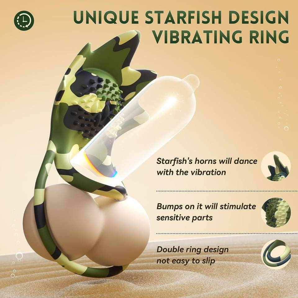 STARFISH | Testicles Stimulator with Vibration Function