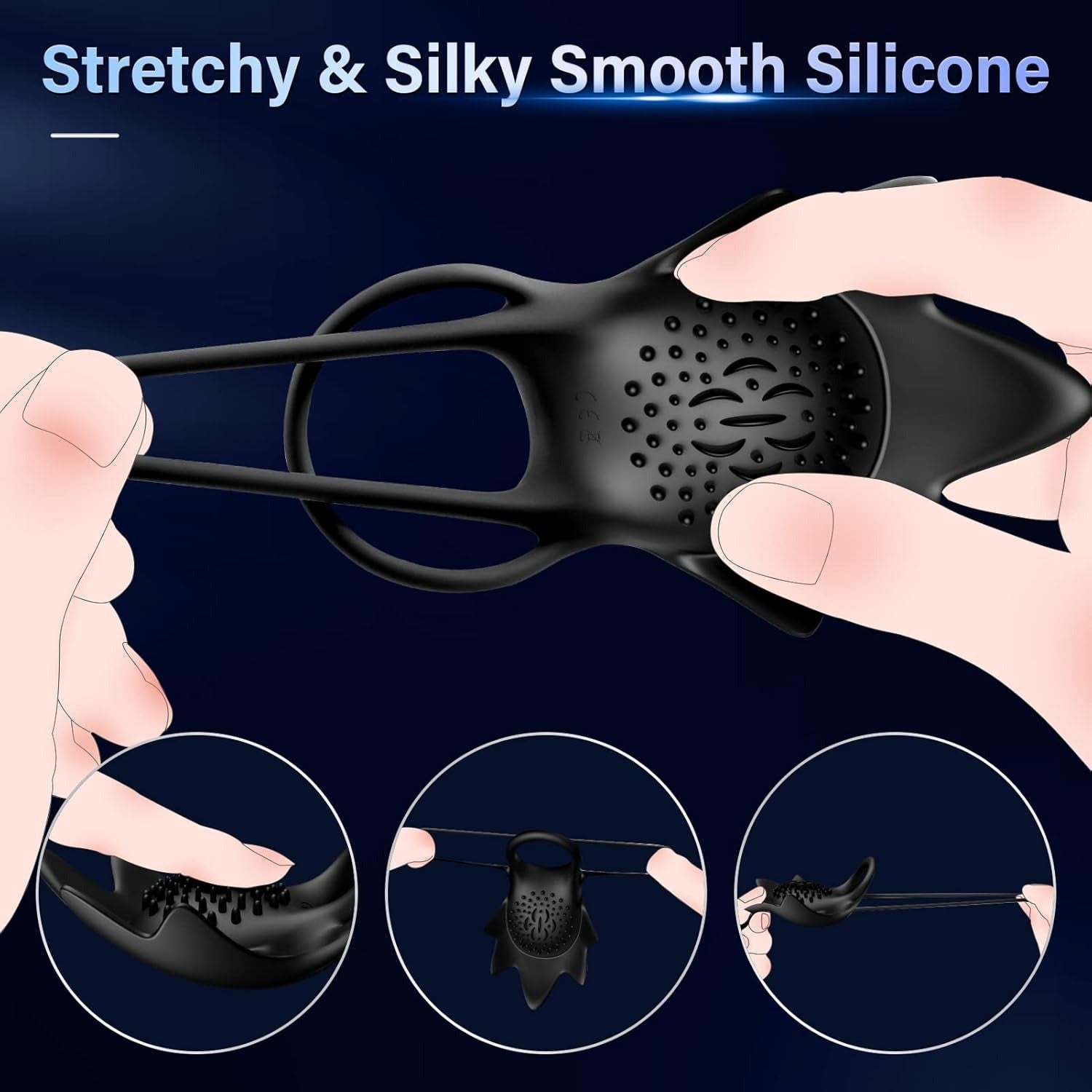 Testicles Stimulator with Vibration Function Lovebirdvibe Testicles Stimulator with Vibration Function Lovebirdvibe