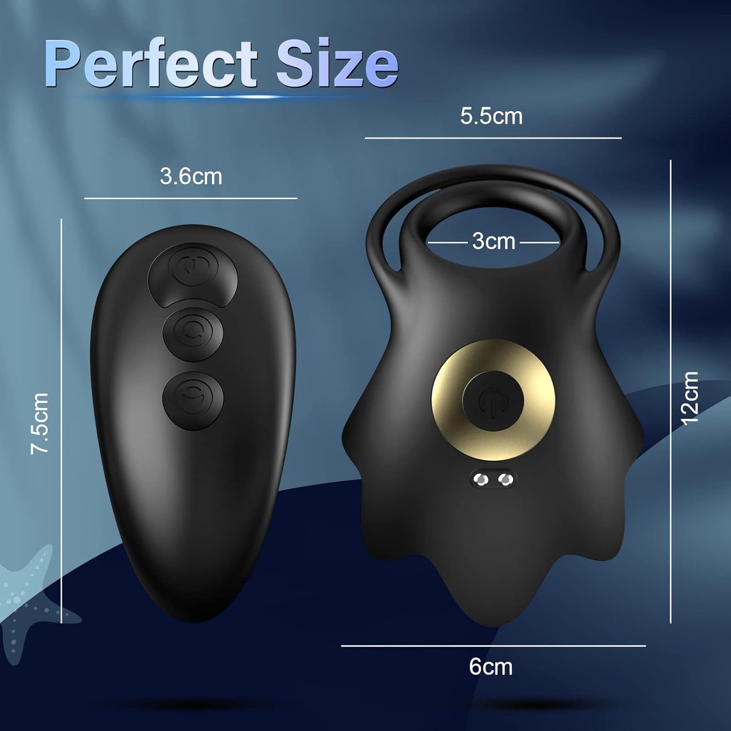 Testicles Stimulator with Vibration Function Lovebirdvibe Testicles Stimulator with Vibration Function Lovebirdvibe