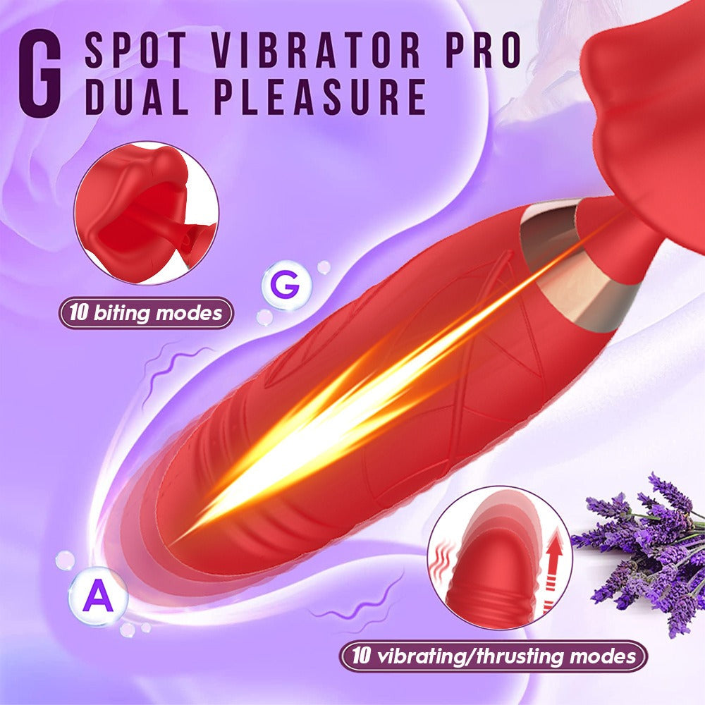 FlirtatiousWidow - Automatic tongue licking jumping egg sex toy