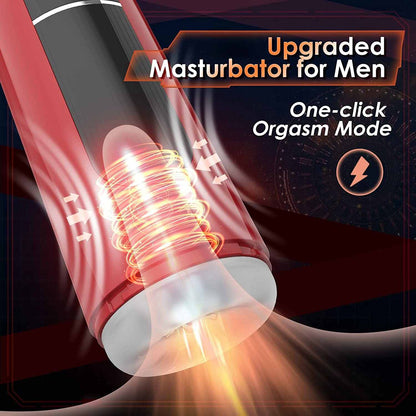 Dazzle | Detachable Sleeve Thrusting & Vibration Male Masturbator