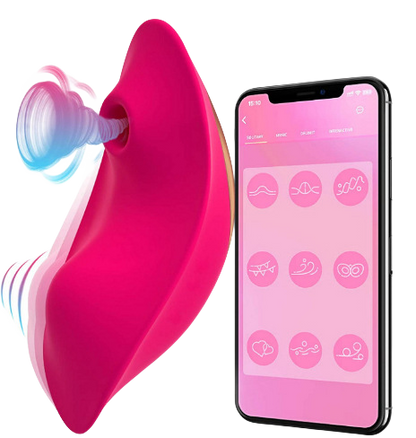 Glow | Wearable App Control Vibrating Panties Sucking Vibrator