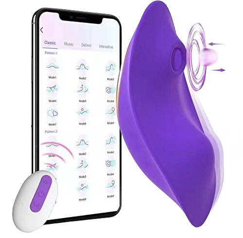 Glow | Wearable App Control Vibrating Panties Sucking Vibrator