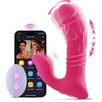 Posh | Wearable Thrusting and Vibrating App Control Vibrator Female Toy