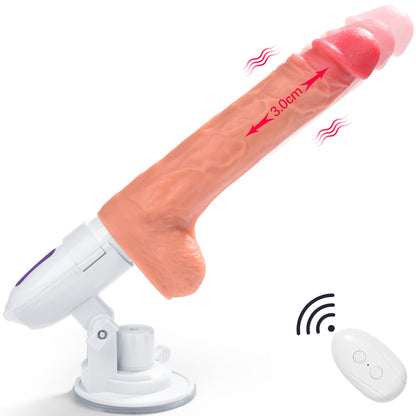 Spark | 8.26in 6 in 1 Multi-point Stimulation Dildo Machine