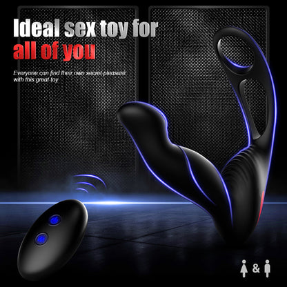 FeatheredPassion - Super Quiet 3 in1 Waterproof Prostate Milker