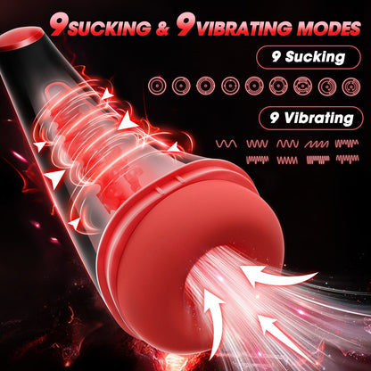 Zesty | Powerful Sucking & Vibrating Heating Male Masturbator