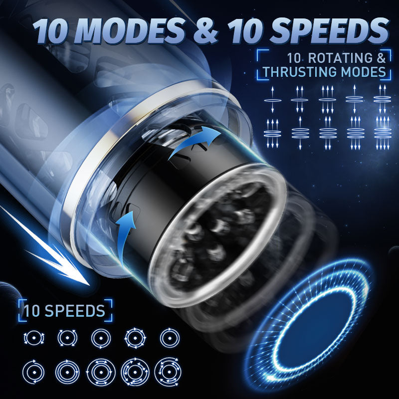 10 Thrusting Spinning Suction Technical Sense Male Masturbator - Black Lovebirdvibe 10 Thrusting Spinning Suction Technical Sense Male Masturbator - Black Lovebirdvibe
