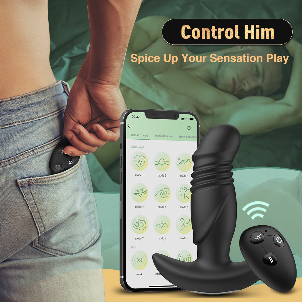 Tango | Thrusting & Vibrating Prostate Stimulator Butt Plug