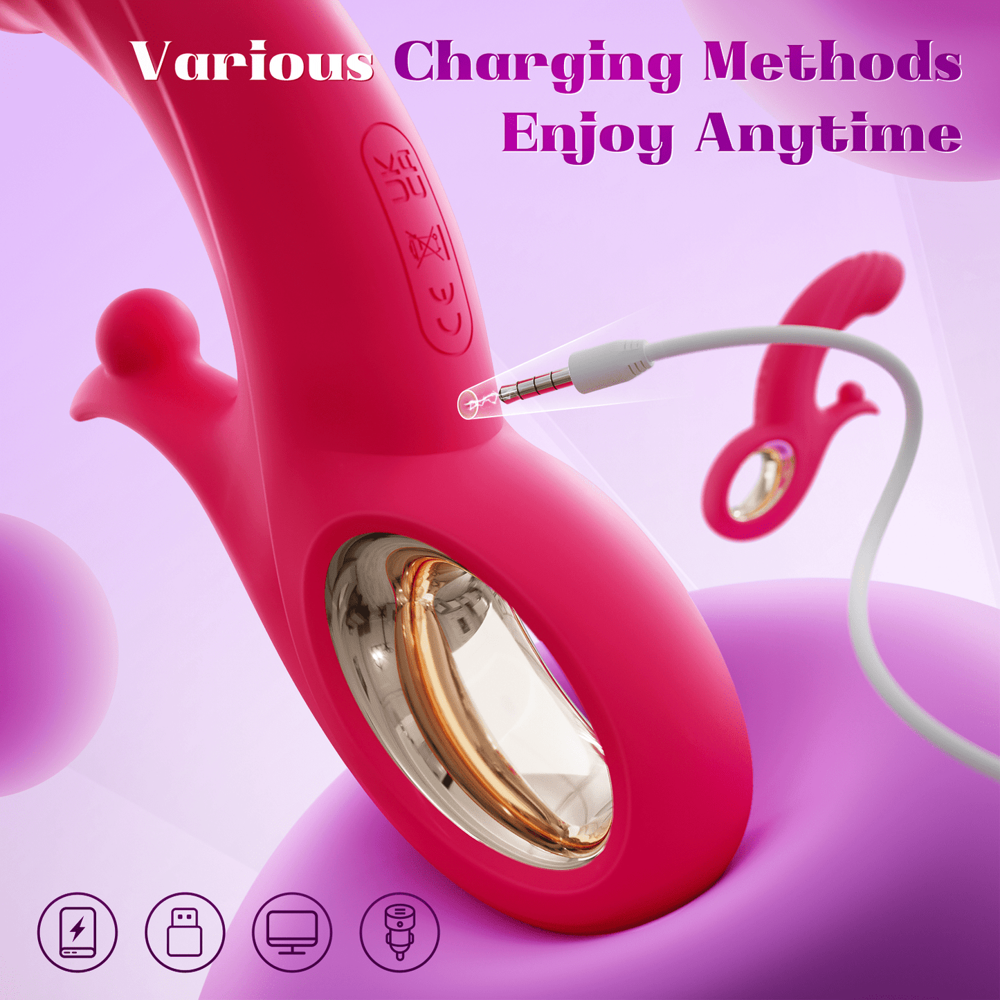 Tingly | 4-in-1 Smart Heating & High-Frequency Vibrator for Clitoral Stimulation