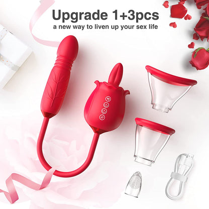 Swoon - 3 in 1 Upgrade Rose Stimulator to Hit all Hot Spots