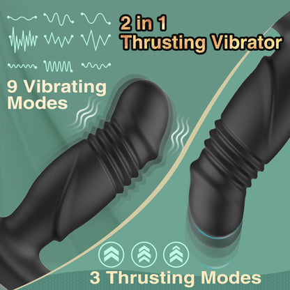 Tango | Thrusting & Vibrating Prostate Stimulator Butt Plug