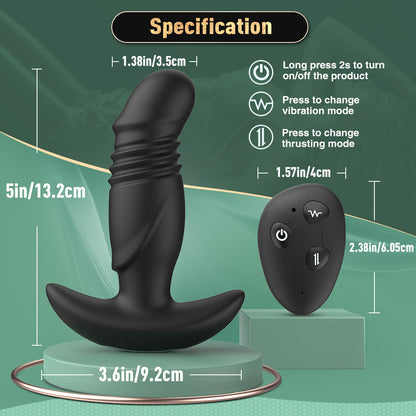 Tango | Thrusting & Vibrating Prostate Stimulator Butt Plug