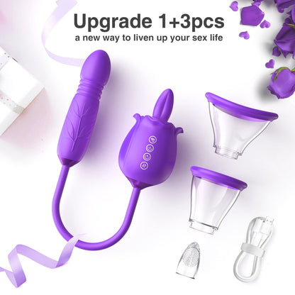 Swoon - 3 in 1 Upgrade Rose Stimulator to Hit all Hot Spots