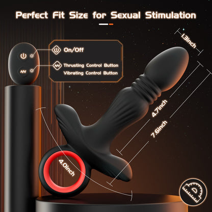 Gleam | Vibrator for Men Vibrating Butt Plug with 7 Vibration Modes