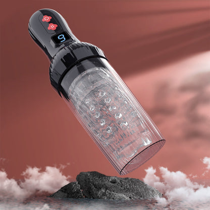 Male rose pro Upgraded 2 in 1 Powerful Vibrating Thrusting and Rotating Male Masturbator Lovebirdvibe Male rose pro Upgraded 2 in 1 Powerful Vibrating Thrusting and Rotating Male Masturbator Lovebirdvibe