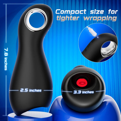 Frolic | 3 in 1 Vibrating and Tongue Licking masturbator Male Sex Toy