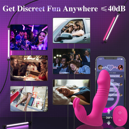 Glee | 3 in 1 App Wearable Remote Control Female Vibrator Sex Toy