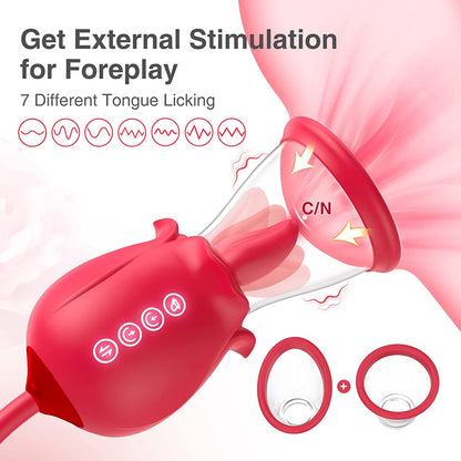 Swoon - 3 in 1 Upgrade Rose Stimulator to Hit all Hot Spots