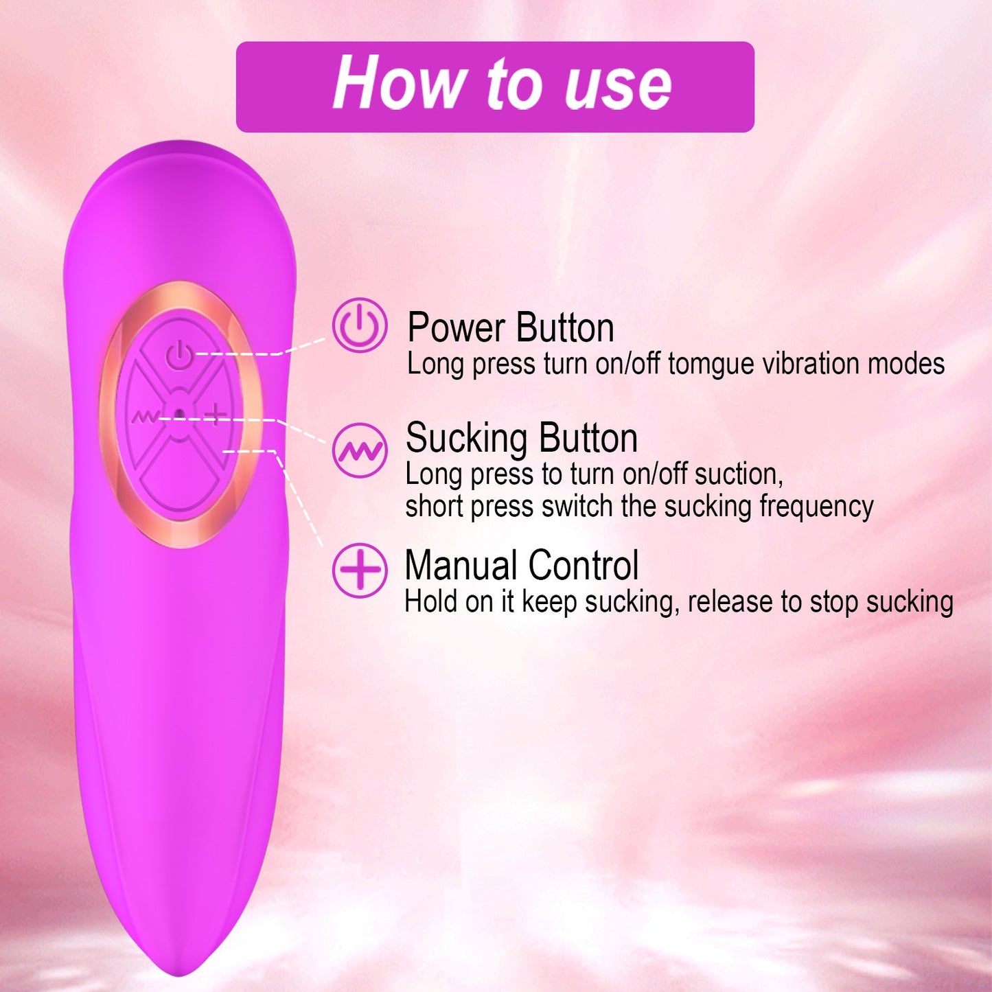 Jive | Double Stimulation Clitoral Sucking Tongue Vibrator