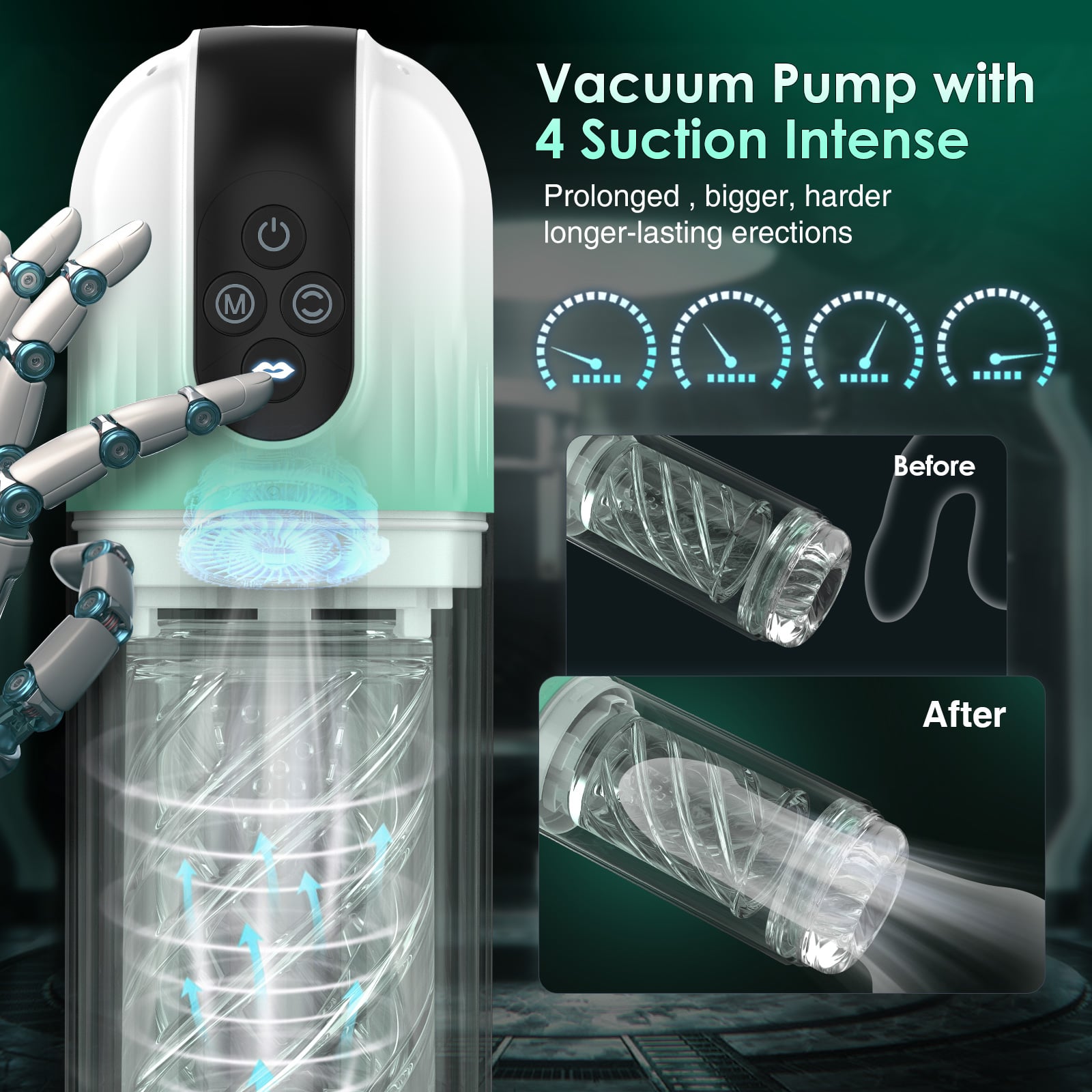 2 in 1 Penis Pump Enlargement Training Male Masturbator Lovebirdvibe 2 in 1 Penis Pump Enlargement Training Male Masturbator Lovebirdvibe