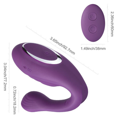 Avada - Couples Vibrator & Clit Tickler G Spot Toy