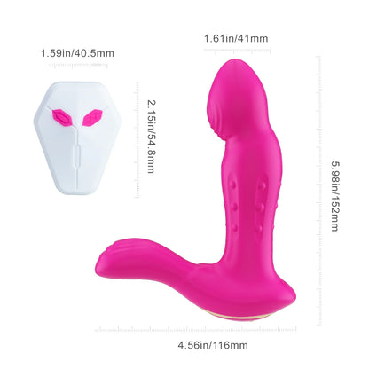 DigL - Remote Control Tapping G-spot Vibrator & Clit Stimulator