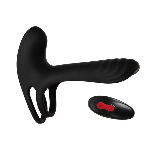 Ox King - Remote-controlled couple masturbator with cock ring