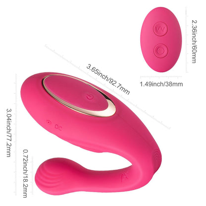 Avada - Couples Vibrator & Clit Tickler G Spot Toy