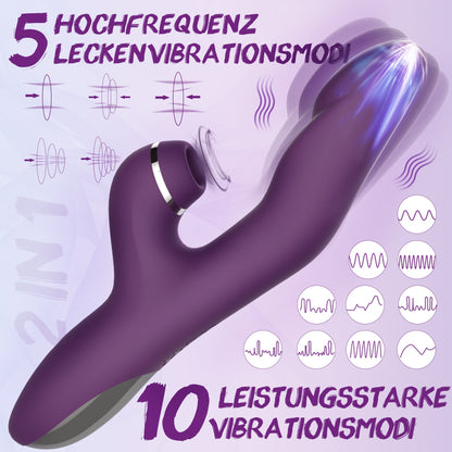 Jolly | 3 in 1 Stimulation Rabbit Vibrator with Heating