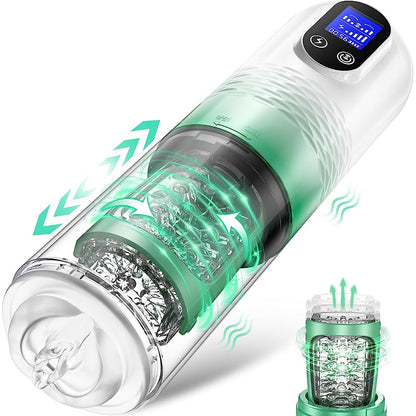 Charm | Innovative Motors Telescoping LCD Display Masturbator