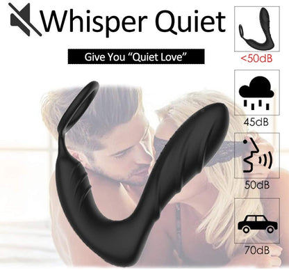 Rumba | Vibration Dual-Motor Prostate Massager With Penis Ring