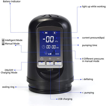 Slinky | Automatic Penis Enlargement Device LCD Display